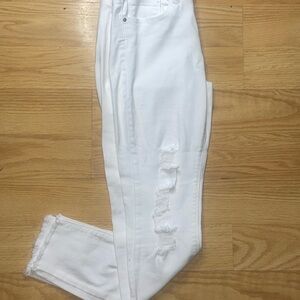 White Indigo Rein Pants | Size 9